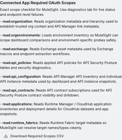 Required scope panel focus